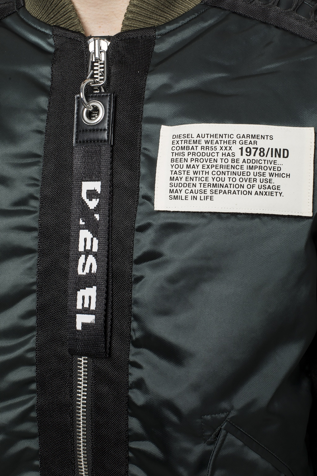 Diesel Bomber' jacket with a logo | Men's Clothing | Vitkac